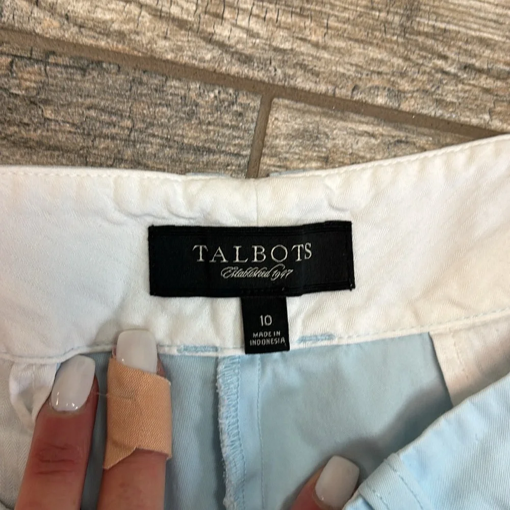 Talbots Light Blue Bermuda Shorts - Picture 5 of 5